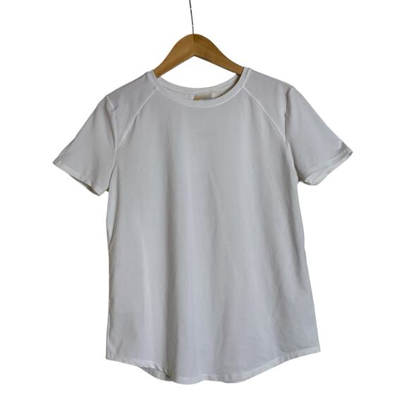 Zella Women's Energy Performance T-Shirt Short Sleeve Stretch Soft Size M White - Picture 2 of 7